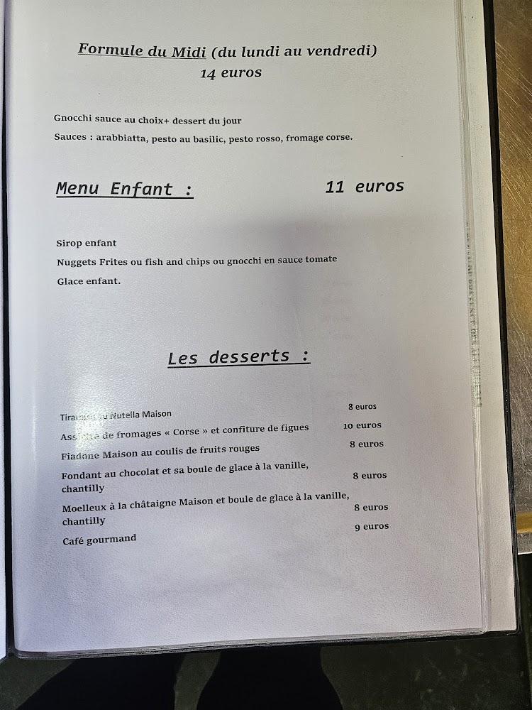 Terre Et Mer - Menu Image 2