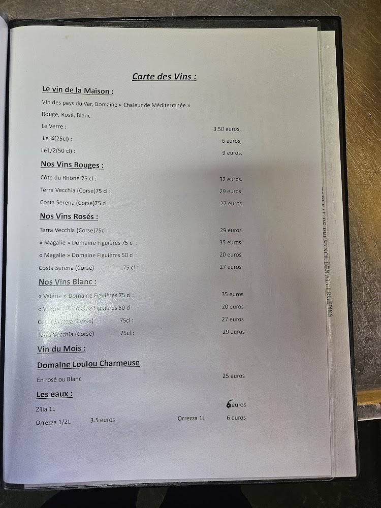 Terre Et Mer - Menu Image 4